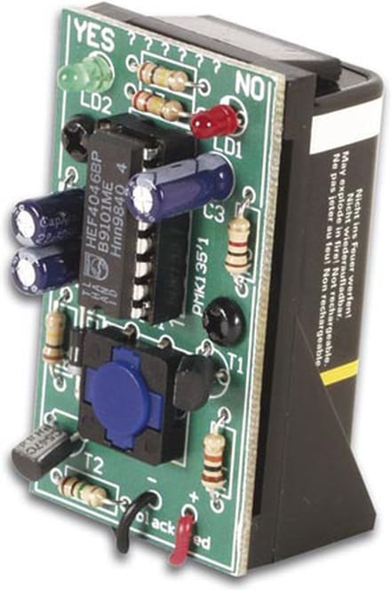 Whadda Soldeerkit, DIY, elektronische beslisser, ja/nee hulp, twijfeloplosser