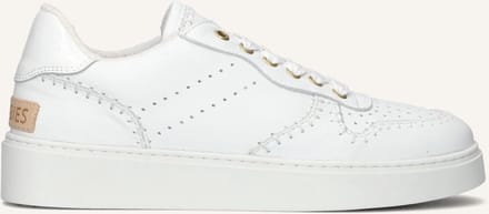 Shabbies Amsterdam Sneaker Bossa Festa White - Maat 37