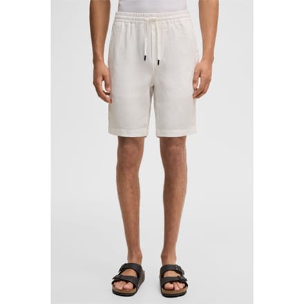 Bermuda Kaji met linnen, offwhite