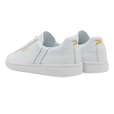 Patrick Mens Monaco Suède Cupsole Sneakers (Wit)