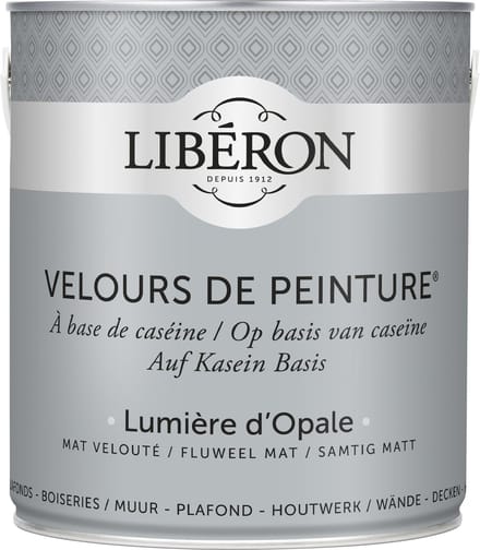 Liberon Velours De Peinture Muurverf - Mat - Lumière D’opale - 2,5l