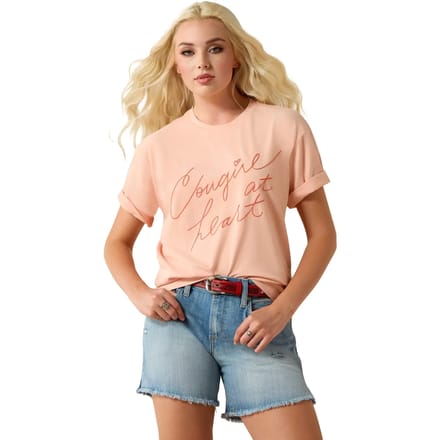 Dames-T-shirt Ariat Cowgirl at Heart