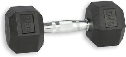 Gorillagrip Hex Dumbbell - 10 KG/ Dumbbell/ Hexagon/ Gewichten/ Fitness & Krachttraining