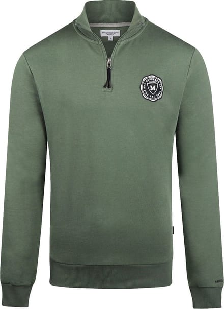 McGregor Half Zip Trui Groen - Maat S - Heren - Pullovers