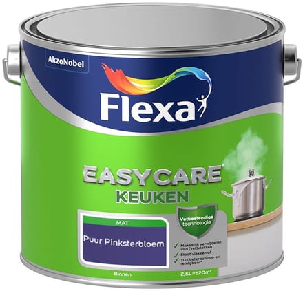 Flexa - Easycare Keuken - Puur Pinksterbloem - Mengverf - 2,5 L
