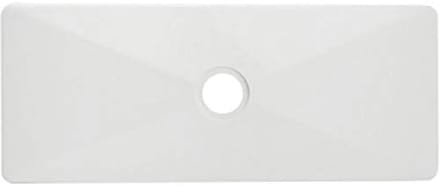 Afdekking Inbouwframe - Frame Deksel - Waterleiding Afwerken - Chroom Afwerking - Standaard Maat - Zilver