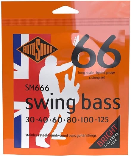 Rotosound SM666 Swing Bass 66 snarenset basgitaar