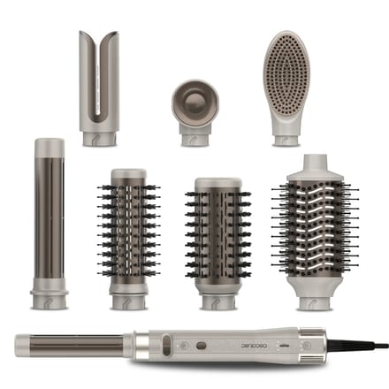 Cecotec Borstel CeramicCare 8in1 AirGlam Gyro 1500W Keramisch Ionisator Champagne