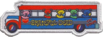 Grateful Dead - Bus Patch - Multicolours