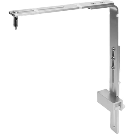 Support de lampe d'aquarium Support stable Installation facile Alliage d'aluminium Support suspendu pour lumière d'aquarium Argent argenté