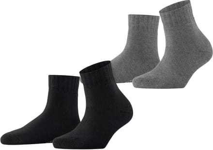 Esprit Plush eenkleurig katoen multipack sokken dames veelkleurig - maat 35-38