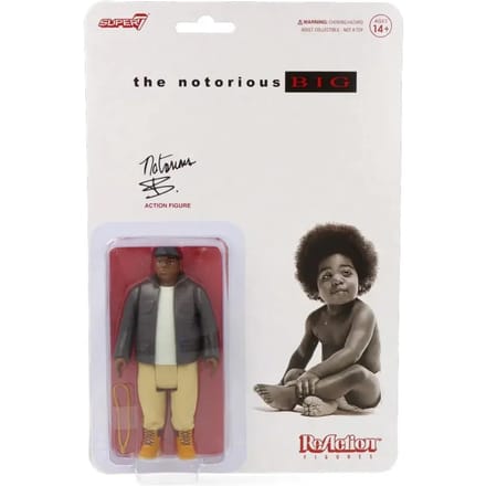 Verzamelaarsbeeldje Super 7 Notorius B.I.G