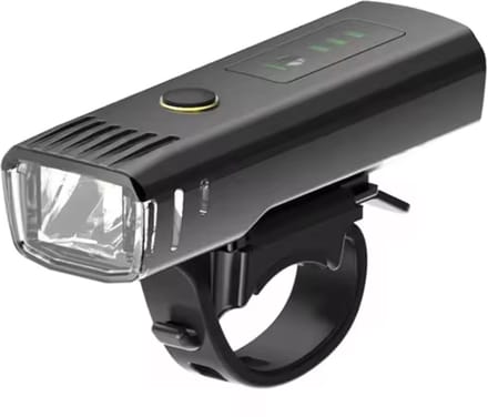 Fiets Voorlicht – LED – USB-C Oplaadbaar – Accu-indicator – Waterdicht – Meerdere standen