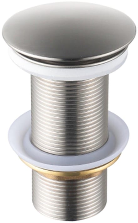 FugaFlow Eccelente Acces - verlengde afvoerplug - Geborsteld RVS PVD (RVS)
