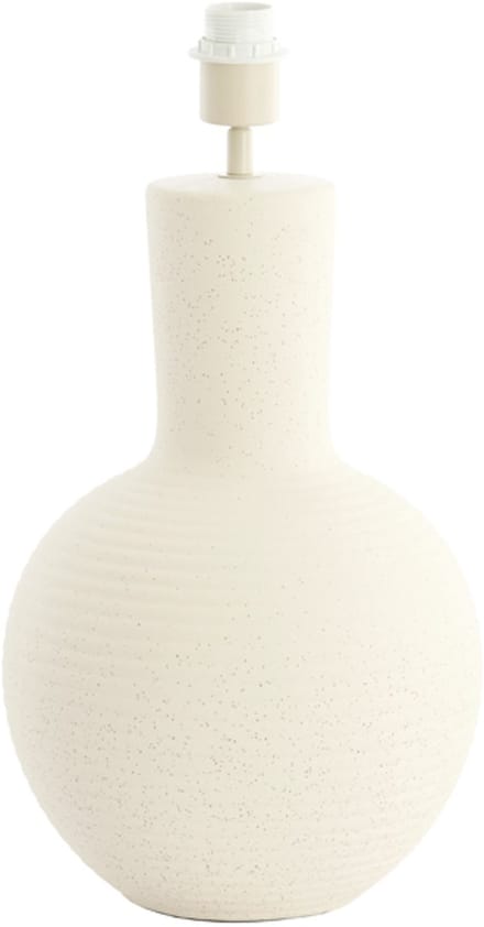 Light&living Lampvoet Ø28,5x52 cm ULLOA keramiek mat crème