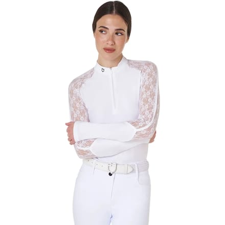 Dames longsleeve trainingspolo Equestro