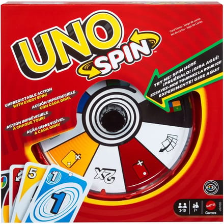 Mattel UNO Spin Refresh Bord- & kaartspellen Bordspellen