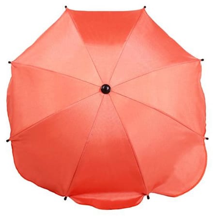 New Baby kinderwagen parasol oranje 65cm - Zonnescherm