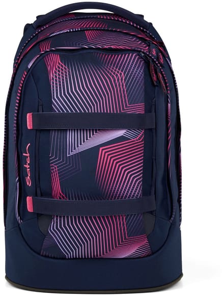 satch Schoolrugzak met laptopvak Pack Seismic Pink Roze