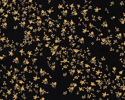 KLASSIEK BLOEMETJES BEHANG - Zwart Goud - AS Creation Versace 4