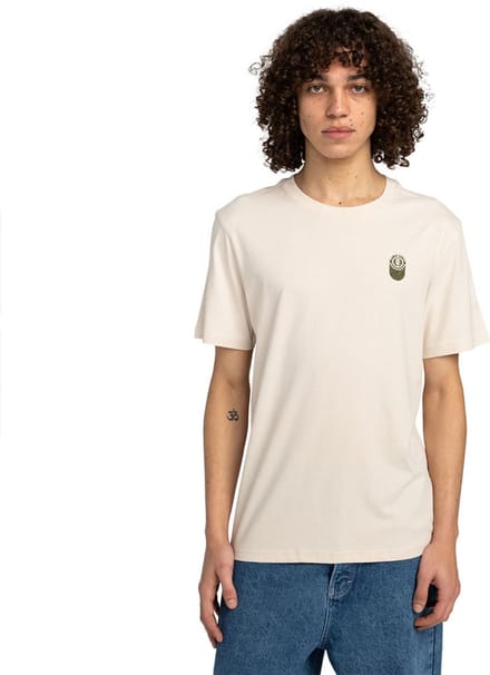 Element Ambition T-shirt Met Korte Mouwen Beige L Man