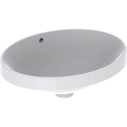 Geberit VariForm built-in washbasin 50 x 40 cm, oval 500.709.01.2