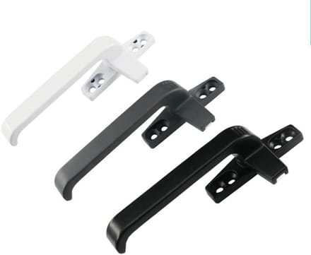 Raamgrepen - Venstergrepen Klink - Ramen Beveiligen - Aluminiumlegering - 1 stuks - Donkergrijs