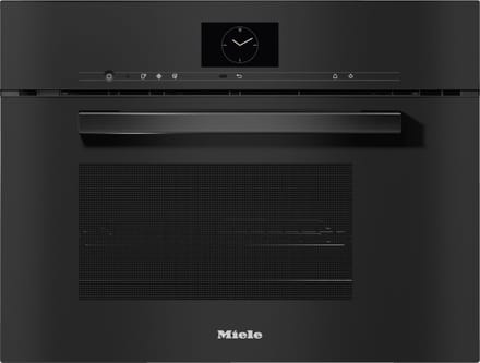 Miele DGM 7645 Stoomoven Obsidiaanzwart