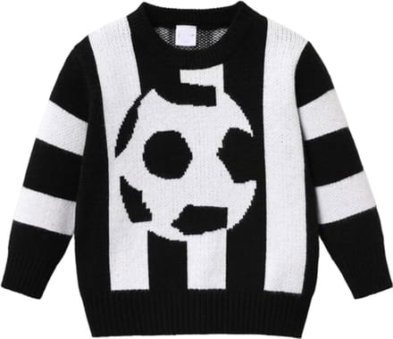 Voetbal Trui Peuter 2 jaar - Gebreid - Kind - Zoon - Sweater
