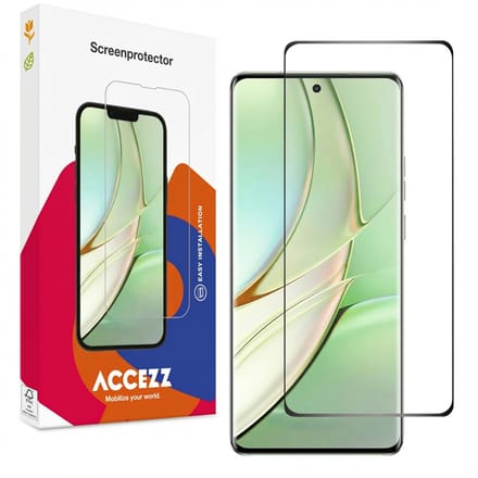 Accezz Screen Protector - Geschikt voor Motorola Edge 40 - Gehard Glas Screenprotector