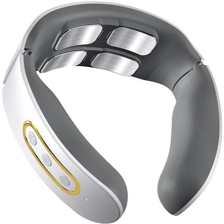 Elektrische Cervicale Wervelkolom Massager 6 Modellen 9 Snelheden Nekmassage Wervel Ontspanning Automatisch 4 Cervicale Massage Machines wit