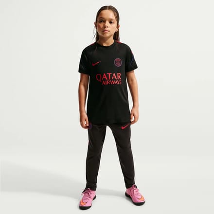 Nike Paris Saint-Germain Strike Top 26/27 - Zwart/Rood - Maat S (128-137) - Kids