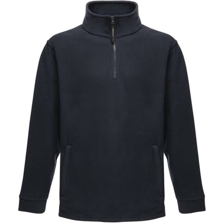 Regatta - Geweldige Outdoors Unisex Thor Overhead Half Zip Anti-Pluis Fleece Sweater (170 GSM) (Navy)