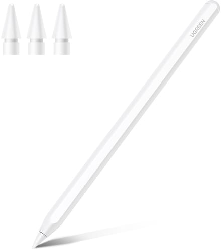 Ugreen - LP653 - stylus met draadloos opladen voor iPad tablets - wit