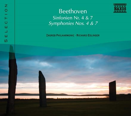 Zagreb Philharmonic Orchestra, Richard Edlinger - Beethoven: Symphonies Nos. 7 & 4 (CD)