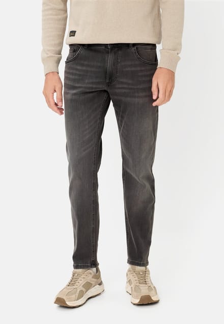 camel active Slim Fit fleXXXactive® Jeans - Maat menswear-36/30 - Grafietgrijs