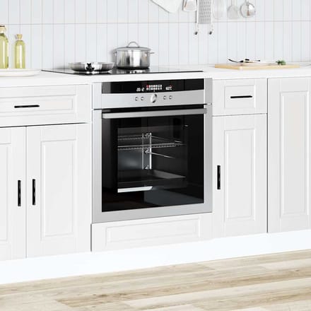 Vidaxl Meuble de Four Porto, Blanc, Matériau à base de bois