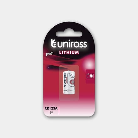 Uniross Lithium CR123A 3V