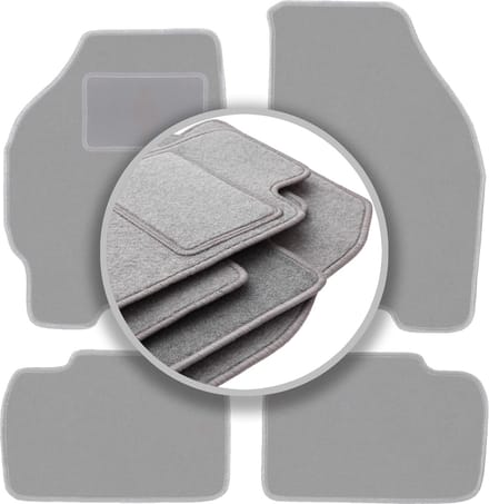 Automatten asgrijs voor: Fiat Punto II hatchback (1999-2010)