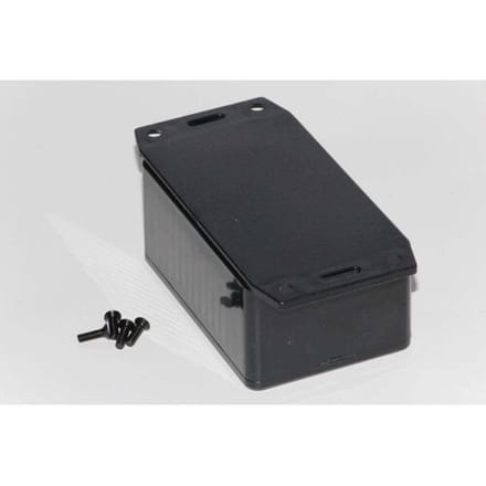 Hammond Electronics 1591LF2BK Universele behuizing 85 x 56 x 39 ABS Zwart 1 stuk(s)