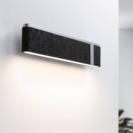 LED-wandlamp 3-Step-Dim Jagun 2700K 1250lm 230V 18W dimbaar Antraciet