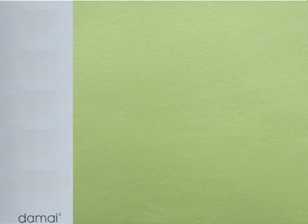 Damai Double Jersey Hoeslaken - Ledikant - 60x120 cm - Lime