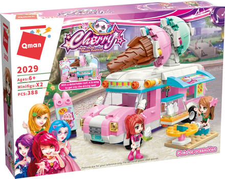Qman 2029 - Cherry Serie - Pink Ice-cream Van