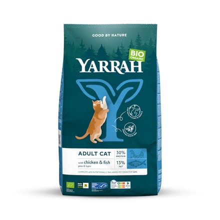 Yarrah Bio Kattenvoer Adult Vis 2.4 kg NL-BIO-01
