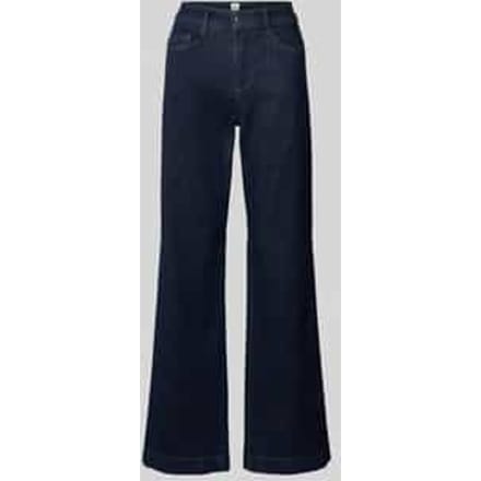 Brax Dames Jeans  Style MAINE CLEAN DARK BLUE, denim donkerblauw, maat 38