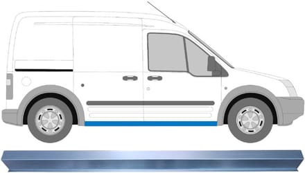 Reparatie dorpel voor Ford Transit Connect 2003-2013 / Links = Rechts