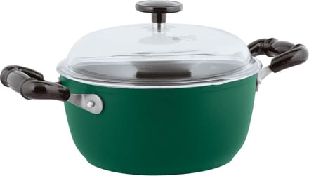 Sambonet Vintage Kookpan - Incl. Deksel - Aluminium - Ø20cm - Groen