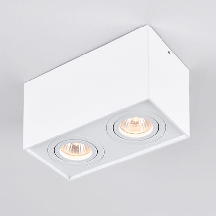 Design spot Timmy 2-lichts - wit