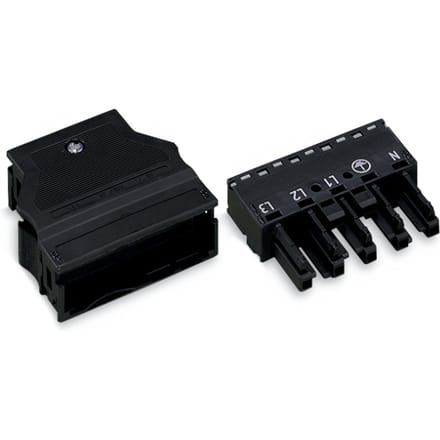 WAGO 5 Polige Vrouwelijke Socket Met Trekontlasting - 770-105