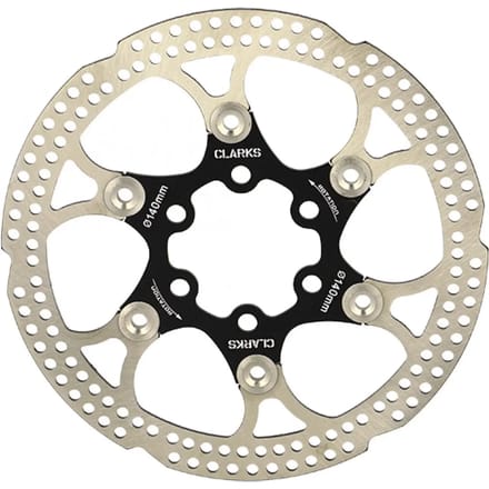 Clarks Cfr-07 Floating Remschijf Zilver 140 mm